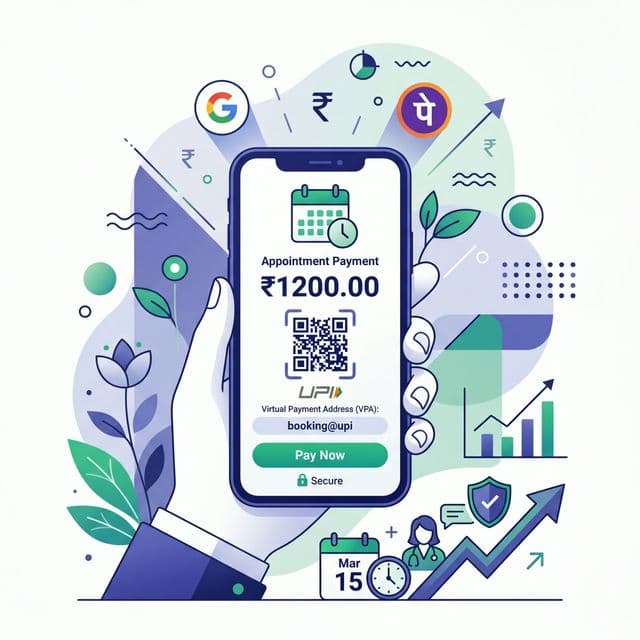 How to Accept UPI Payments for Appointments